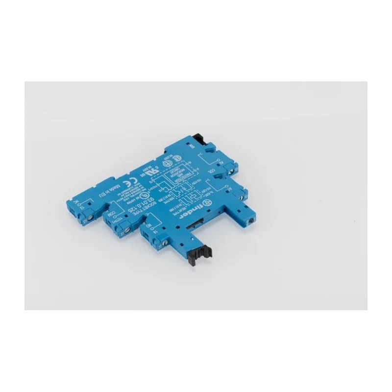 Finder 93 5 Way 250V AC DIN Rail Relay Socket for Use with 34.51 and 34.81 Series Relays 93.01.0.125