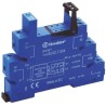 Finder 93 5 Way 250V AC DIN Rail Relay Socket with Screw Terminals for 41 Series Relays 93.02.0.024
