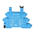 Finder 5 Way 12 V AC/DC DIN Rail Relay Socket 10A Screw Terminal 93.51.0.024