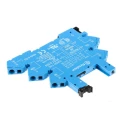 Finder 5 Way 12 V AC/DC DIN Rail Relay Socket 10A Screw Terminal 93.51.0.024