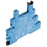 Finder 5 Way 24V DC DIN Rail Relay Socket for 34.51 and 34.81 Series Relays 93.01.7.024