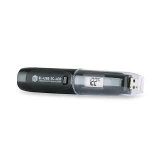 Lascar Temperature Data Logger USB Interface LCD Display IP67 Accuracy ±1°C EL-USB-TC-LCD