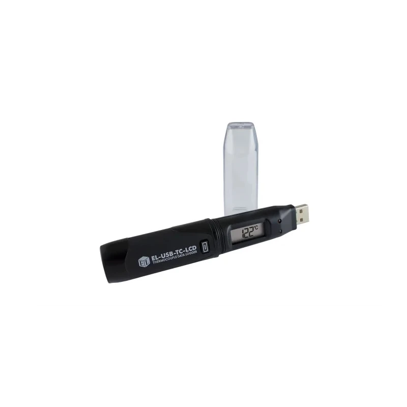 Lascar Temperature Data Logger USB Interface LCD Display IP67 Accuracy ±1°C EL-USB-TC-LCD