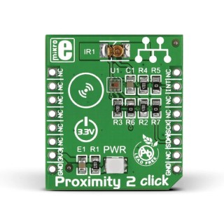 MikroElektronika Proximity Sensor Development Tool with MAX44000 Ambient and Infrared Sensor MIKROE-1818