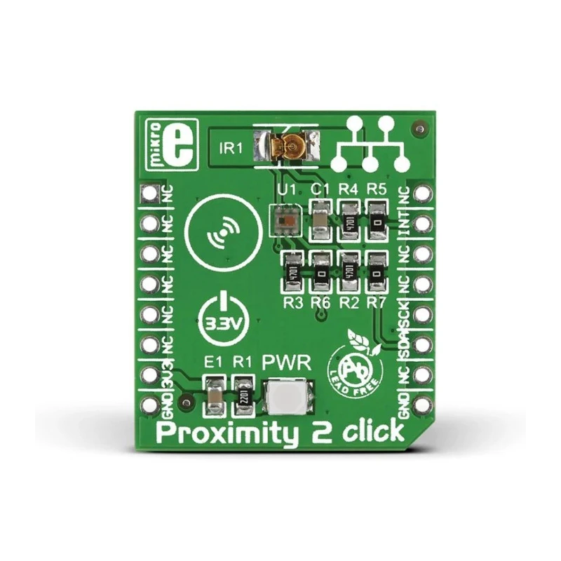 MikroElektronika Proximity Sensor Development Tool with MAX44000 Ambient and Infrared Sensor MIKROE-1818