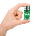MikroElektronika Hall Current Click Sensor Development Tool 3.3V, ±50A Measurement Range, 16-Bit Digital Output MIKROE-1578