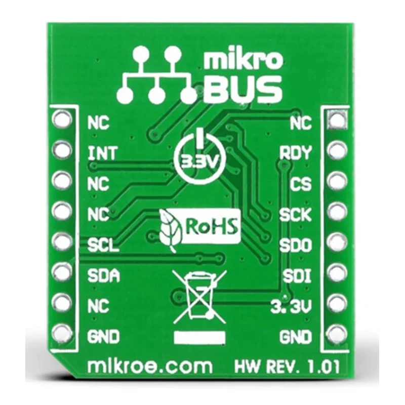 MikroElektronika Gyroscope Sensor Development Board for L3GD20 GYRO Click MIKROE-1379