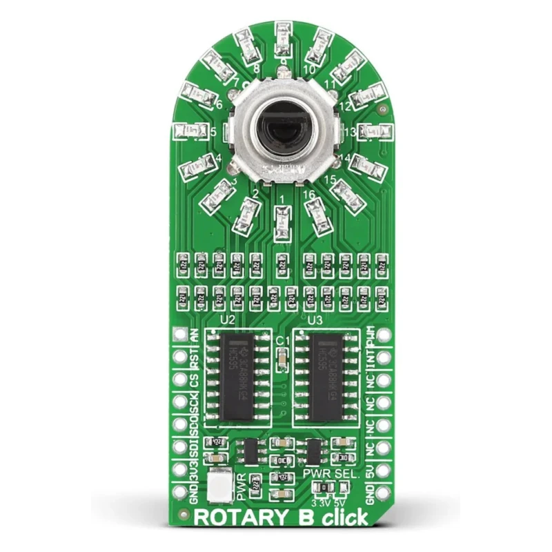 MikroElektronika Sensor Development Tool Rotary B MikroBus Click Board for EC12D MIKROE-1824