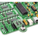 MikroElektronika Sensor Development Tool Rotary B MikroBus Click Board for EC12D MIKROE-1824