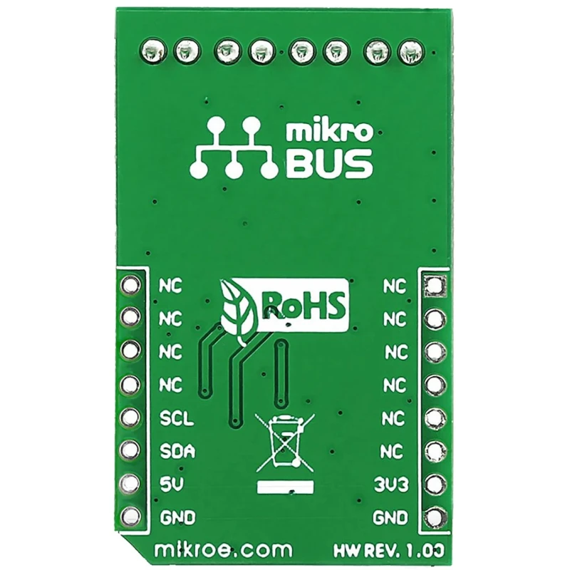 MikroElektronika Signal Conversion Development Kit ADC3 Click MikroBUS™ USB UART Interface MCP3428 16 bit MIKROE-1894