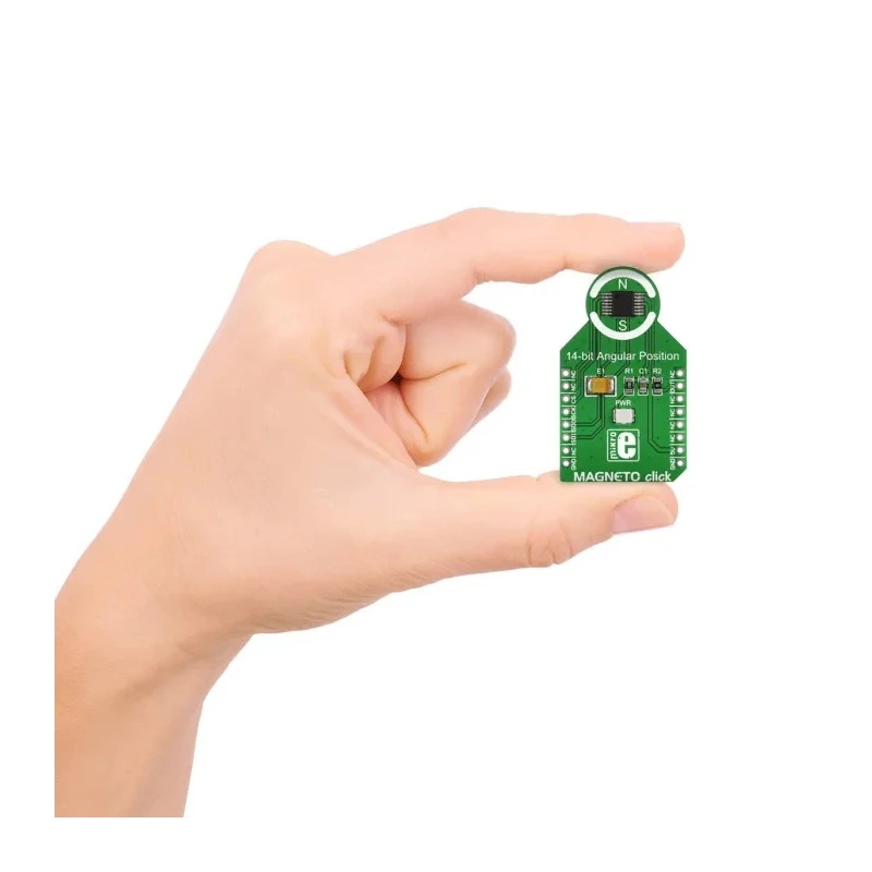 MikroElektronika Magneto Click Hall Effect Sensor MikroBus Click Board for AS5048A MIKROE-1886