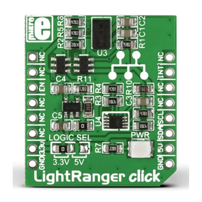 MikroElektronika Sensor Development Tool LightRanger Click MikroBus Click Board for VL6180X MIKROE-1897