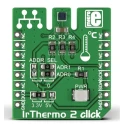 MikroElektronika IR Thermo 2 Click Non-Contact Temperature Sensor MikroBus Click Board, -40°C to +125°C, 14-bit MIKROE-1888