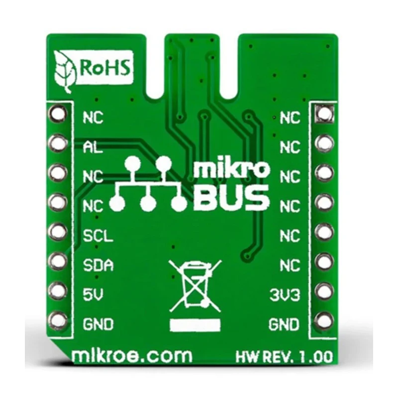 MikroElektronika IR Thermo 2 Click Non-Contact Temperature Sensor MikroBus Click Board, -40°C to +125°C, 14-bit MIKROE-1888