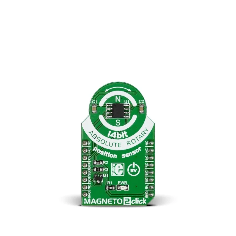 MikroElektronika Magneto 2 Click Hall Effect Sensor MikroBus Click Board for MLX90316 MIKROE-1938