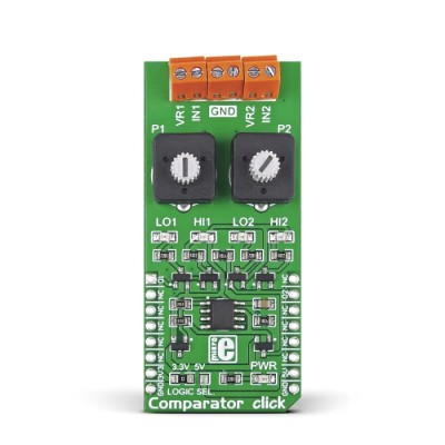 MikroElektronika Comparator MikroBus Click Board with LM2903 IC MIKROE-1915