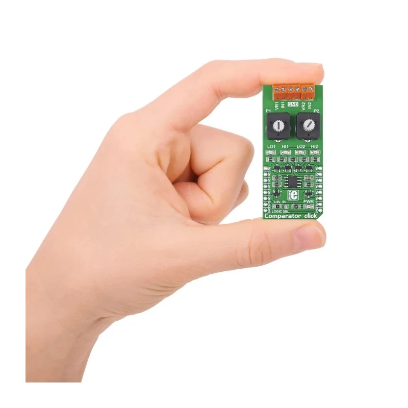 MikroElektronika Comparator MikroBus Click Board with LM2903 IC MIKROE-1915
