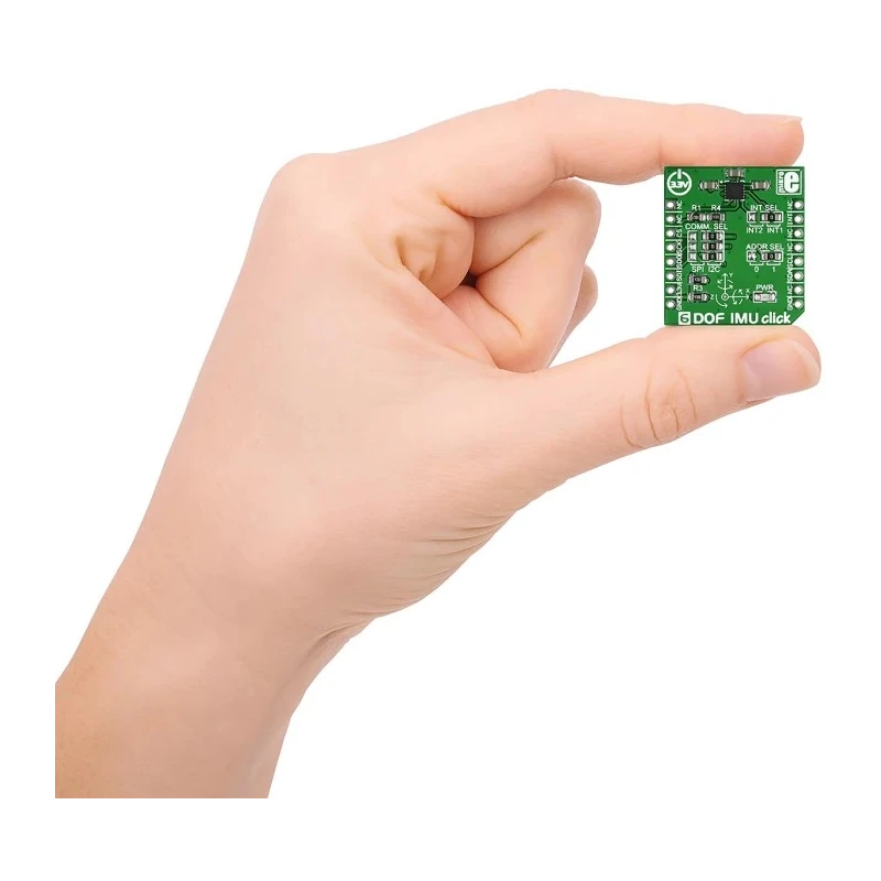 MikroElektronika 6DOF IMU Click Inertial Measurement Unit 6 DoF MikroBus Click Board MAX21105 MIKROE-1941