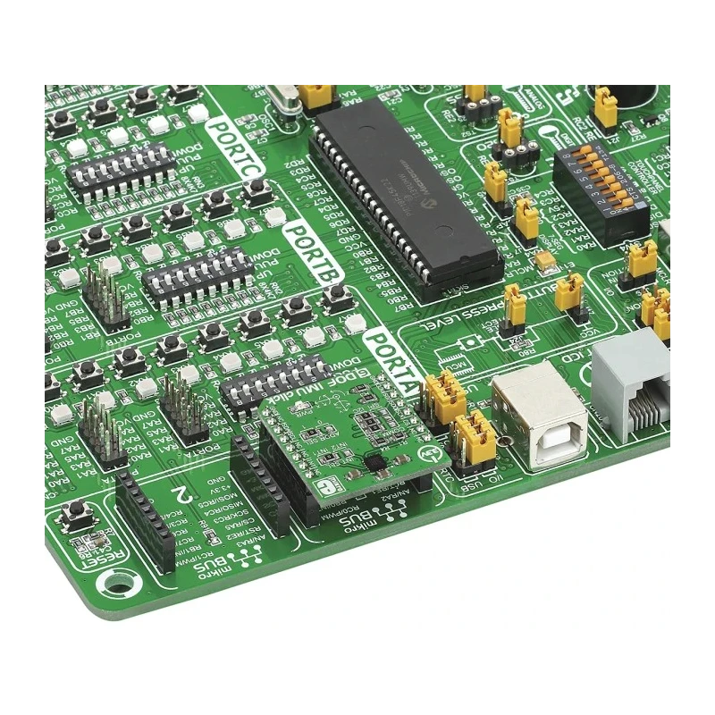 MikroElektronika 6DOF IMU Click Inertial Measurement Unit 6 DoF MikroBus Click Board MAX21105 MIKROE-1941