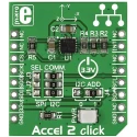 MikroElektronika Accel 2 Click Accelerometer Sensor MikroBus Click Board MIKROE-1905