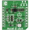 MikroElektronika Accel 2 Click Accelerometer Sensor MikroBus Click Board MIKROE-1905