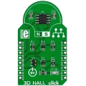 MikroElektronika 3D Hall Click Hall Effect Sensor MikroBus Click Board for MLX90333 MIKROE-1987