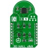 MikroElektronika 3D Hall Click Hall Effect Sensor MikroBus Click Board for MLX90333 MIKROE-1987