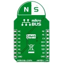 MikroElektronika 3D Hall Click Hall Effect Sensor MikroBus Click Board for MLX90333 MIKROE-1987