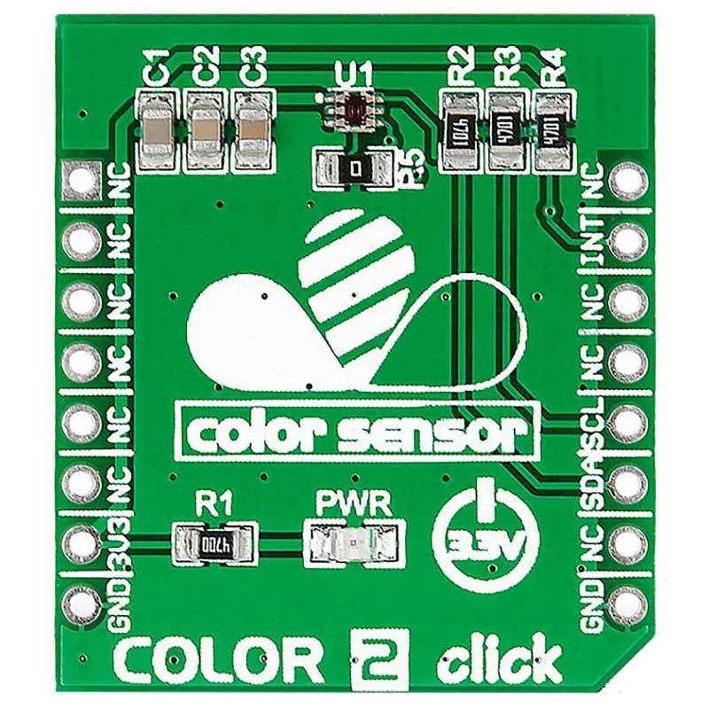 MikroElektronika Colour 2 Click Sensor Development Board Module ISL29125 RGB Light Sensor I2C Interface MIKROE-1988
