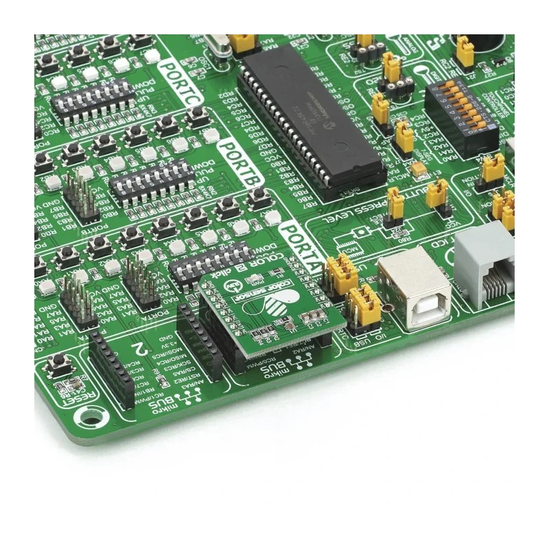 MikroElektronika Colour 2 Click Sensor Development Board Module ISL29125 RGB Light Sensor I2C Interface MIKROE-1988
