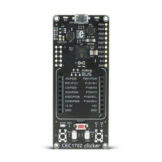 MikroElektronika CEC1702 Clicker MCU Add On Board ARM Cortex M4 Microcontroller Development Tool MIKROE-2066