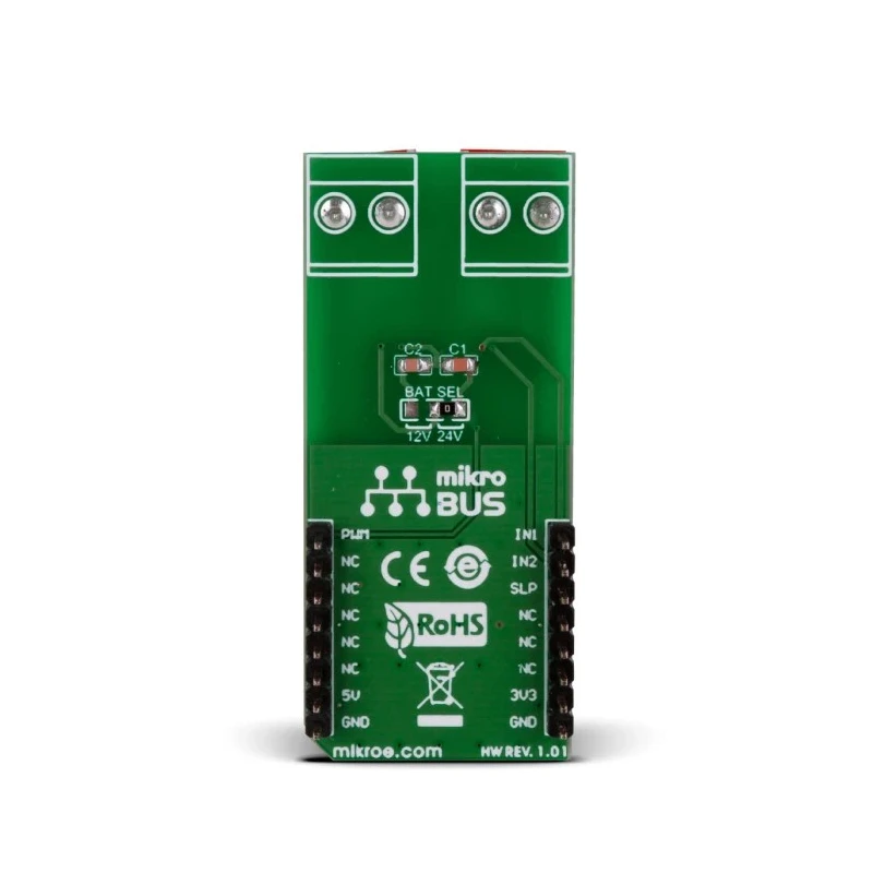 MikroElektronika DC Motor 3 Click DC Motor for TB6549FG High Power Motors MIKROE-2047