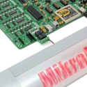 MikroElektronika Signal Relay Click Relay Click for GV5-1 for Heaters, Alarm Units, Lamps, Home Automation MIKROE-2154