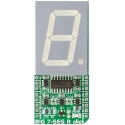 MikroElektronika Big 7-Seg R Click 7 Segment Display MikroBus Click Board MIKROE-2269