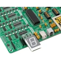 MikroElektronika Big 7-Seg R Click 7 Segment Display MikroBus Click Board MIKROE-2269