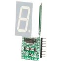 MikroElektronika Big 7-Seg R Click 7 Segment Display MikroBus Click Board MIKROE-2269