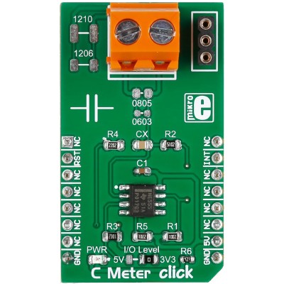 MikroElektronika Power Management Development Kit C Meter Click Current Measurement for NE-555 MIKROE-2376