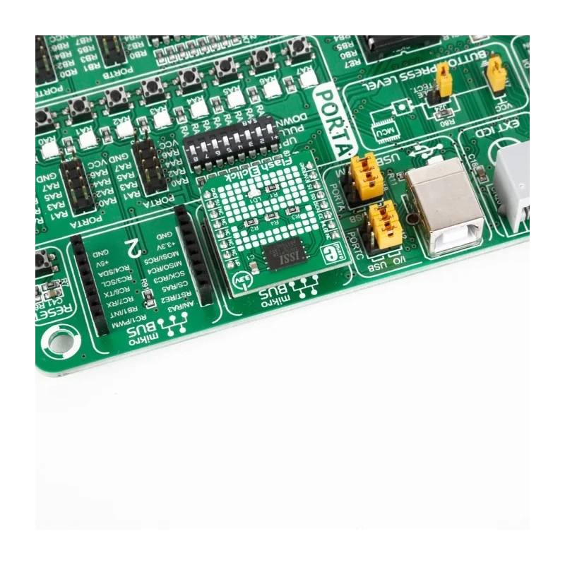 MikroElektronika Flash 3 Click Serial Flash Development Board 128Mbit Memory SPI Interface MIKROE-2374