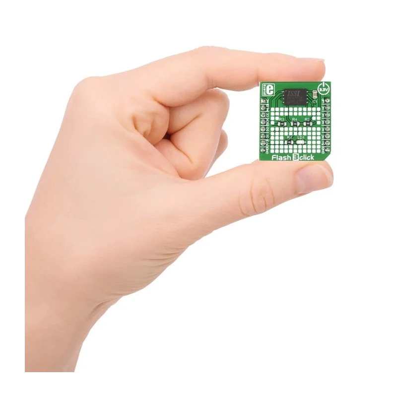 MikroElektronika Flash 3 Click Serial Flash Development Board 128Mbit Memory SPI Interface MIKROE-2374