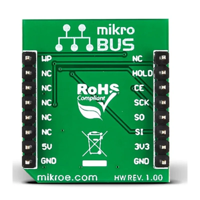 MikroElektronika Flash 3 Click Serial Flash Development Board 128Mbit Memory SPI Interface MIKROE-2374