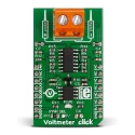 MikroElektronika Power Management Development Kit Voltmeter Click Voltage Measurement for MCP3201 for MikroBus MIKROE-2436