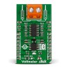 MikroElektronika Power Management Development Kit Voltmeter Click Voltage Measurement for MCP3201 for MikroBus MIKROE-2436