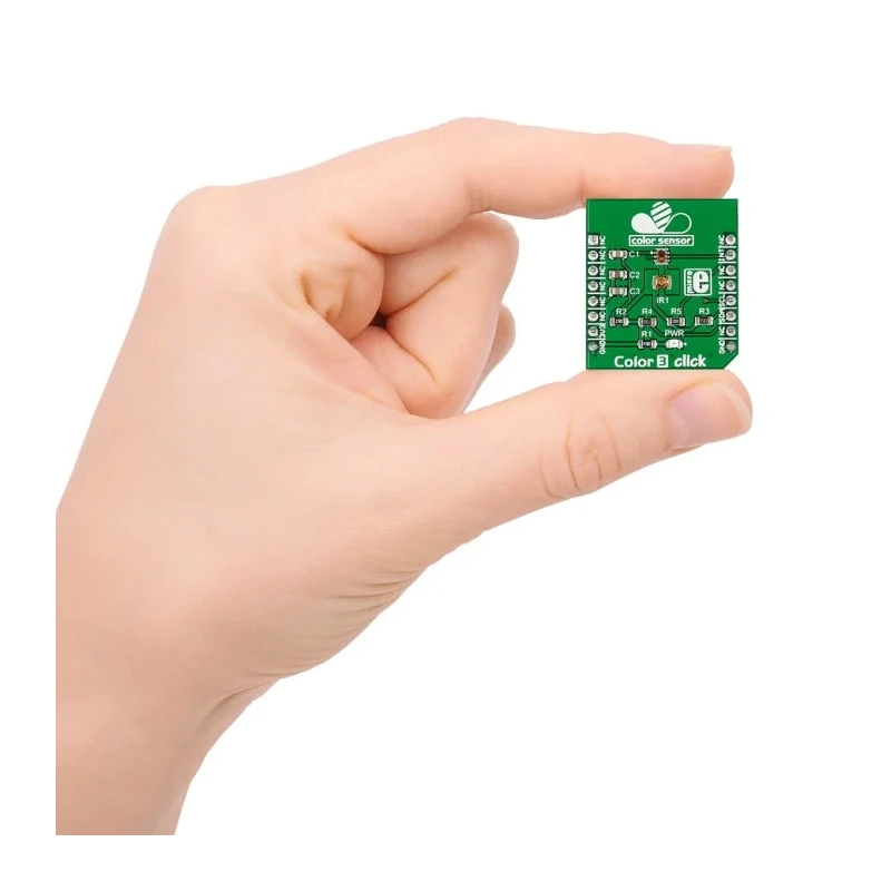 MikroElektronika Sensor Development Tool Colour Sensor TCS3771 MikroBus Click Board MIKROE-2103