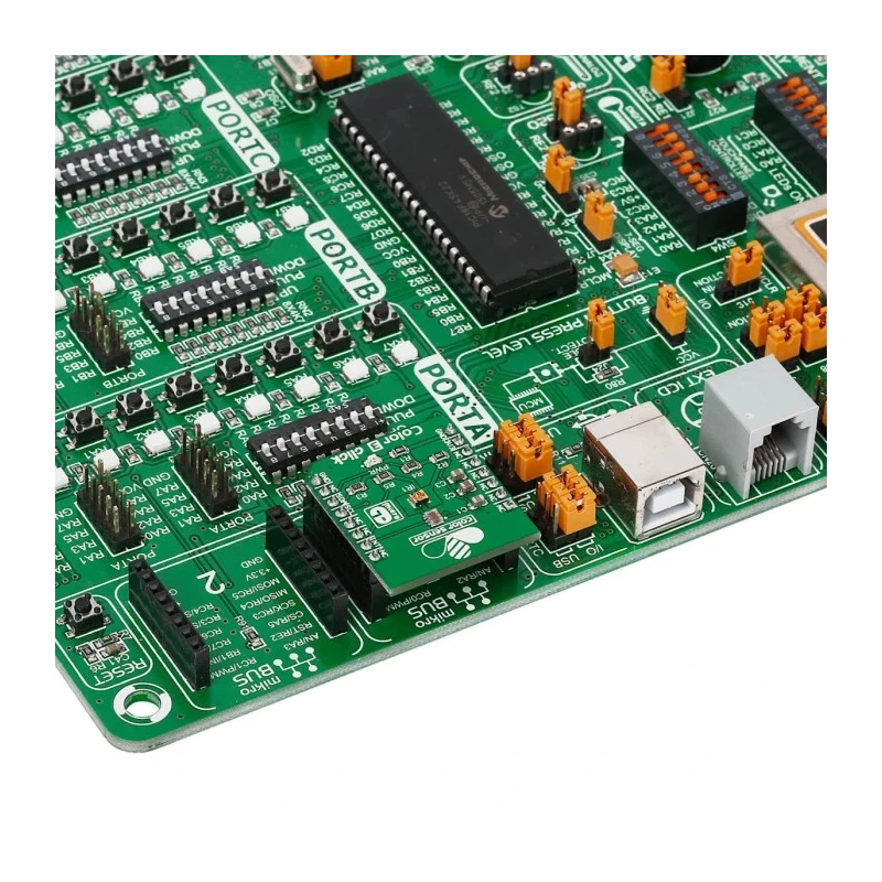 MikroElektronika Sensor Development Tool Colour Sensor TCS3771 MikroBus Click Board MIKROE-2103