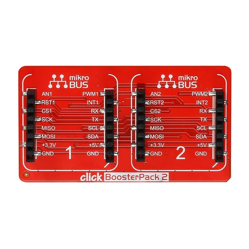 MikroElektronika Development Kit Shield for Use with Texas Instruments LaunchPads MIKROE-2381