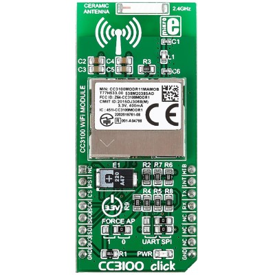 MikroElektronika Sensor Development Tool ECG Click Bundle Heart Rate Sensor MikroBus Click Board MIKROE-2458