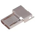 Hirose ZX20 Top Cover for use with ZX40 Plug Stainless Steel Shield ZX20-B-SLDC