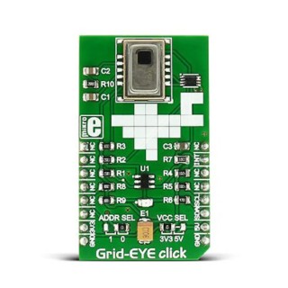 MikroElektronika Grid-EYE Click Infrared Sensor MikroBus Click Board for AMG8853 MIKROE-2539