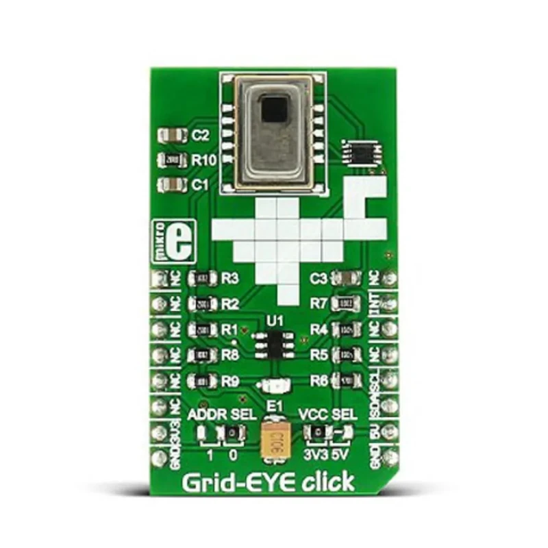 MikroElektronika Grid-EYE Click Infrared Sensor MikroBus Click Board for AMG8853 MIKROE-2539