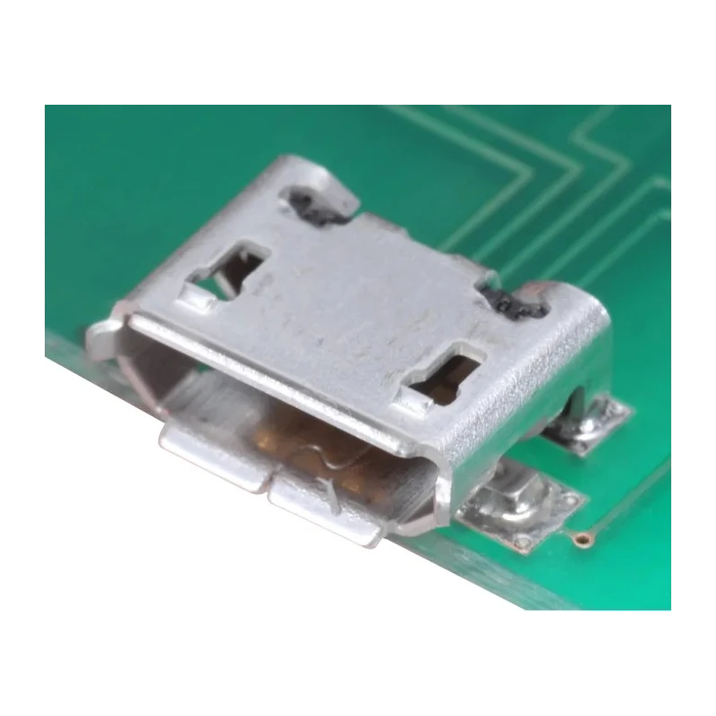 Hirose Straight Surface Mount Female USB Connector Micro USB Type B USB 2.0 1 Port ZX62-B-5PA(33)